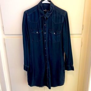 GAP Denim shirt dress